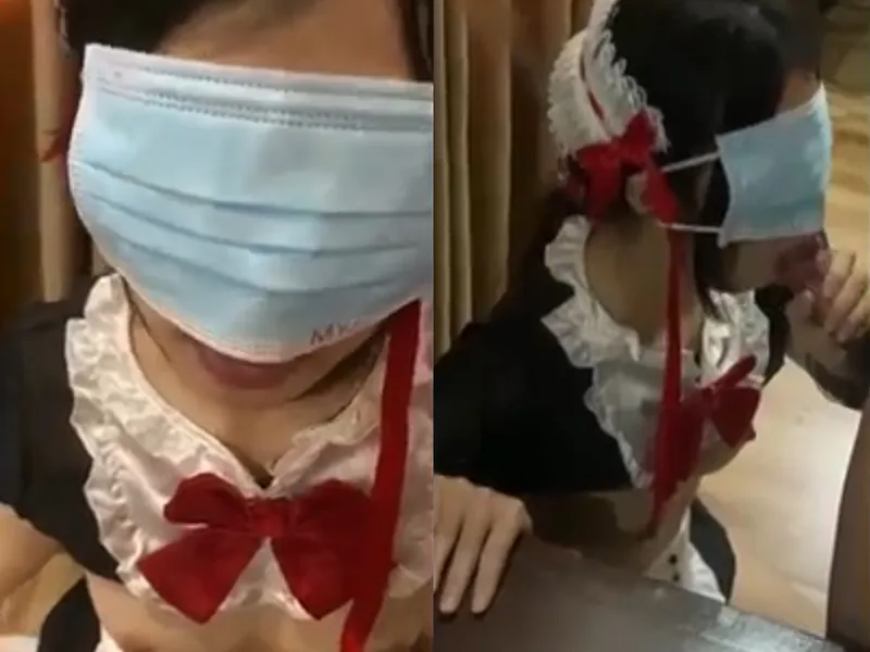 Bạn gái việt dâm cosplay nô lệ liếm bú con củ khoải điêu luyện
